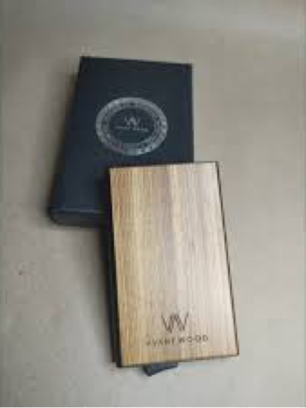 Avant Wood Bamboo Smart Wallet (Pop-Up Card Holder)